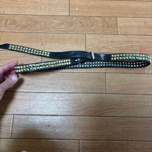 レザー スタッズベルト HTC ヴィンテージ
