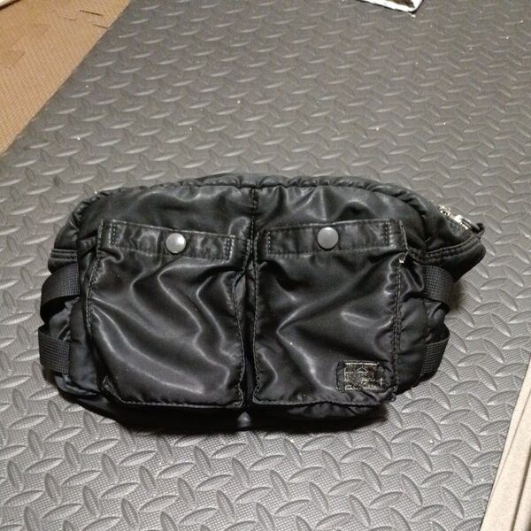 PORTER TANKERHIP BAG ポーター PORTER タンカー ウエストバッグ 黒 ブラック