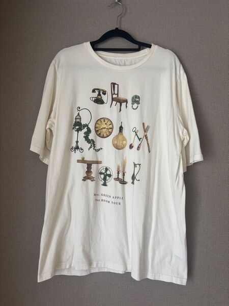Mrs. GREEN APPLE ミセス THE ROOM TOUR ライブツアー 2019 Tシャツ ライブTシャツ 白