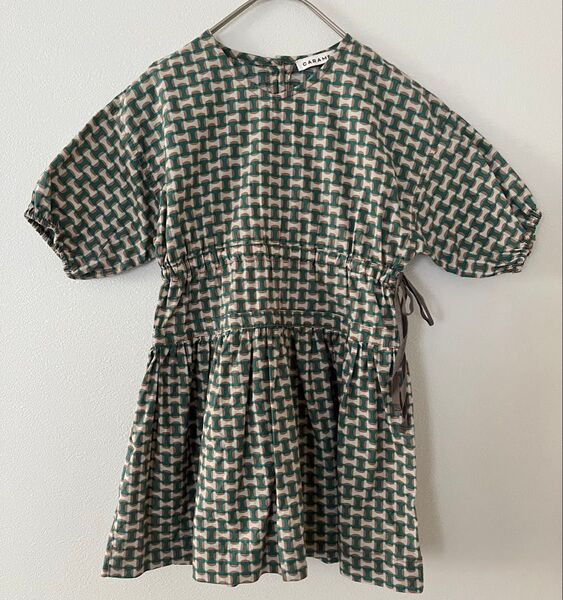▲美品 CARAMEL キャラメル キッズ 半袖 ワンピース 100