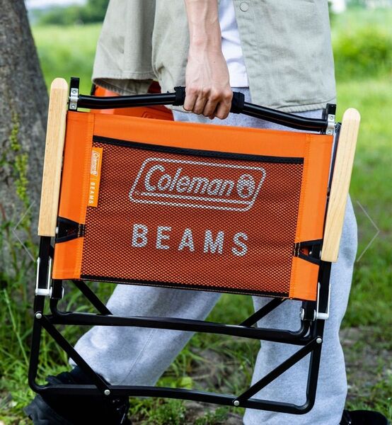 未使用 Coleman / ファイアーサイド フォールディング チェア 別注 BEAMSコラボ