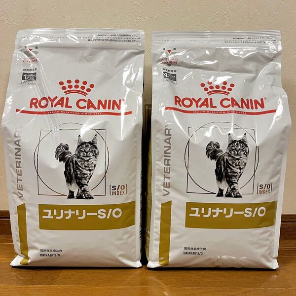 【値下げNG】ロイヤルカナン 猫用 ユリナリーS/O ドライ 4kg 2袋 期限25年12月末