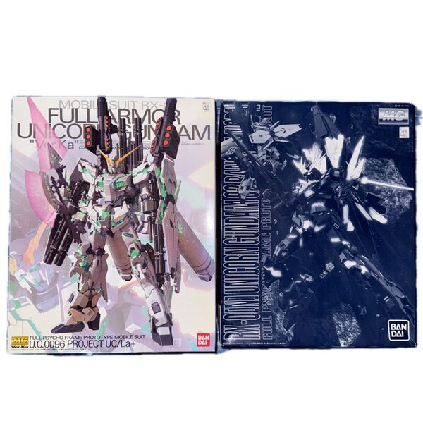 【2個セット】MG RX-0 バンシィ・ノルン & フルアーマーユニコーンガンダム