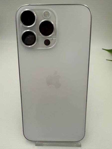 超美品◆SIMフリー iPhone14Pro Max 256GB シルバー 中古本体◆送料無料【ケース・保護フィルム付き】