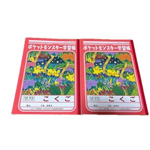 ポケットモンスター学習帳 こくご 10マス 2冊セット