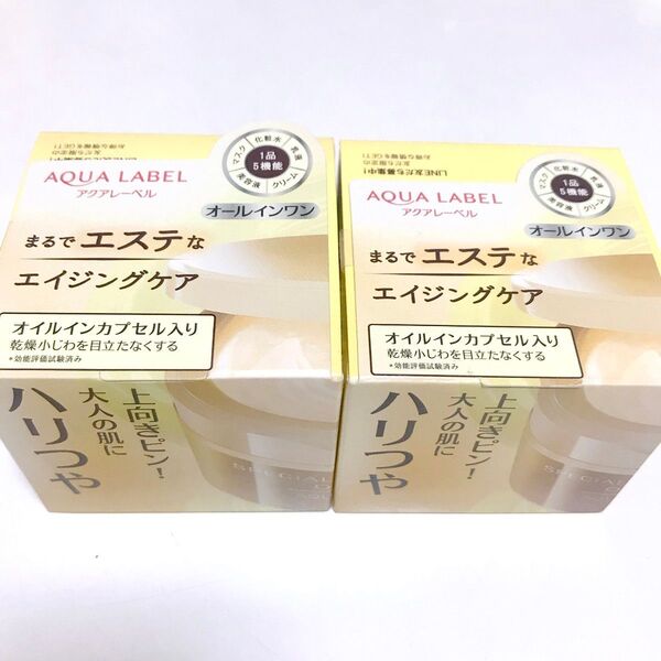 アクアレーベル スペシャルジェルクリーム A オイルイン 90g(ハリつやジェルクリーム)2個セット
