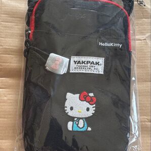 YAKPAK サンリオ コラボ 縦型ショルダー スマホショルダー ポーチ ハローキティ sanrio Hello Kitty