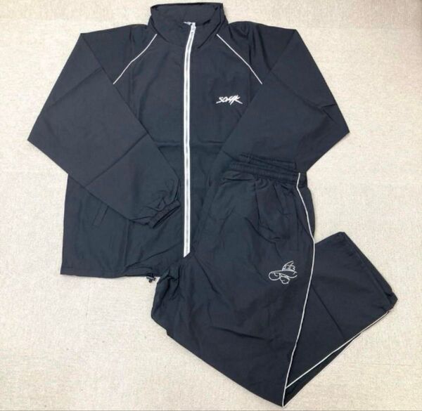 新品 School of Hard Knocks ジャージ 上下セット 3Lサイズ メンズ ブラック