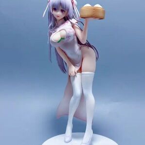 みこイラスト 桃饅ちゃん フィギュア 塗装済完成品 フィギュア 新品未使用