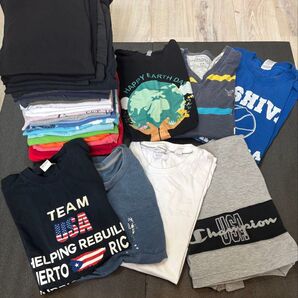 Tシャツ まとめ売り メンズ レディース 半袖 S-Mサイズ 30枚程度