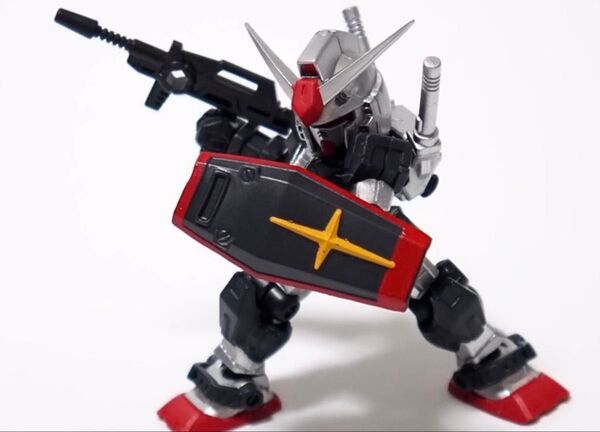 モビルスーツアンサンブル18.5 プロトタイプガンダム + 専用武器(ビームジャベリン)(組立済)
