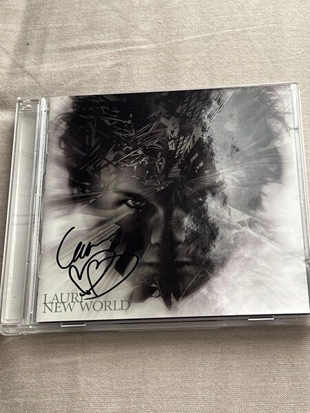 LAURI 直筆サイン入り CD NEW WORLD フィンランド THE RASMUS