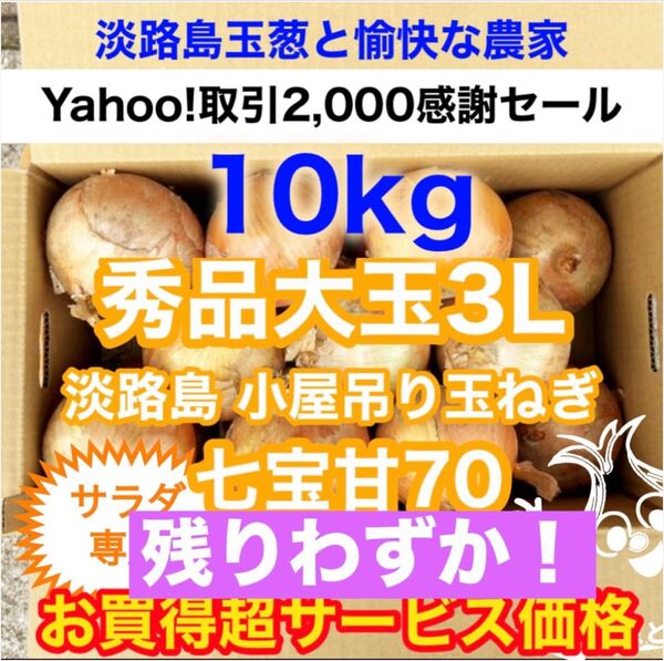 <残りわずか!大玉10kg>淡路島産 玉ねぎ たまねぎ 玉葱 タマネギ