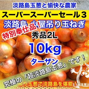 <特別価格10kg>淡路島産 玉ねぎ ターザン 玉葱 タマネギ