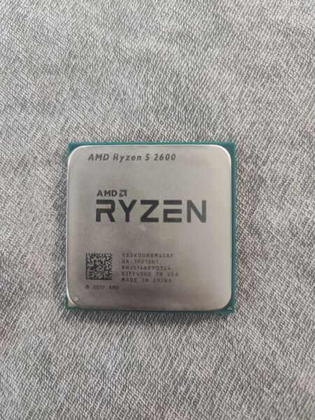 Ryzen5 2600 AMD CPU Ryzen 中古 動作確認済み