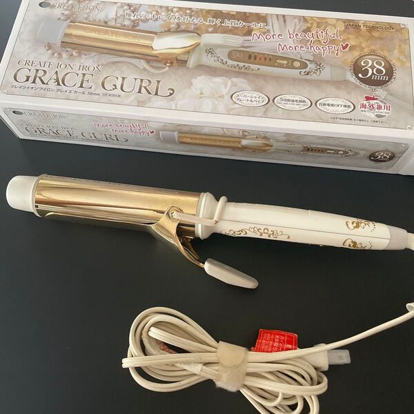 CREATE ION クレイツ コテ ヘアアイロン 38mm