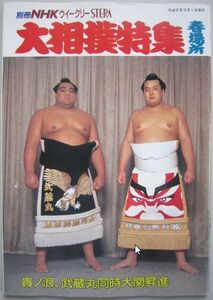 大相撲特集　武蔵丸・貴ノ浪　1994.3　春場所　(I463)