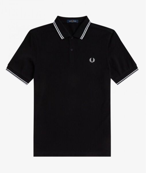 FRED PERRY フレッドペリー ポロシャツ ブラック 新品 タグ付き