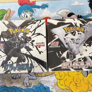 最安値 ブラックボルト ホワイトフレア 各1BOX シュリンクつき