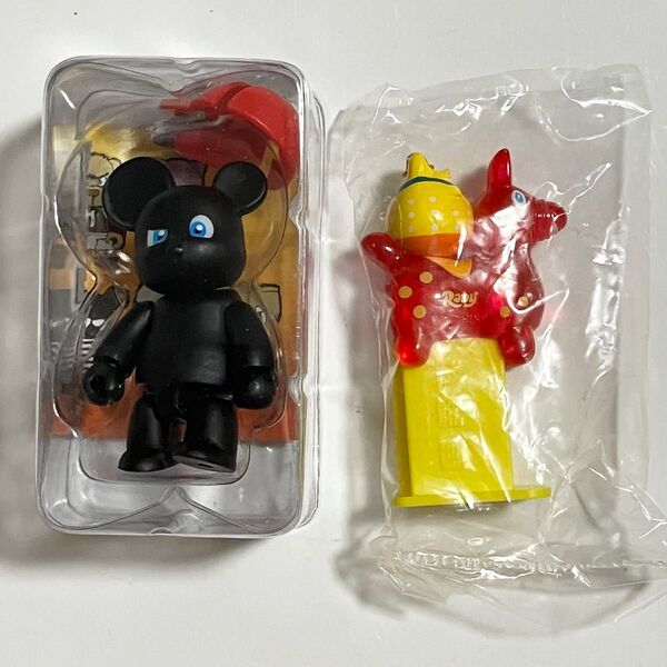 未使用 Qee Key Chain Collection Rody PEZ キーホルダー キーリング ペッツ ふた