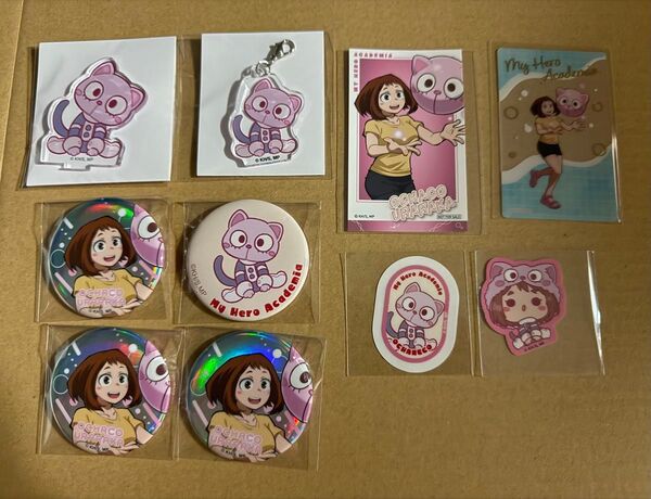 僕のヒーローアカデミア ヒロアカ アニマルビーチボール アニマル 麗日 お茶子 セット