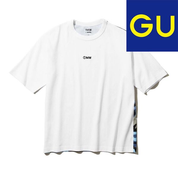 1MW SOPH.×GU コラボTシャツ 半袖Tシャツ カットソー Mサイズ 白