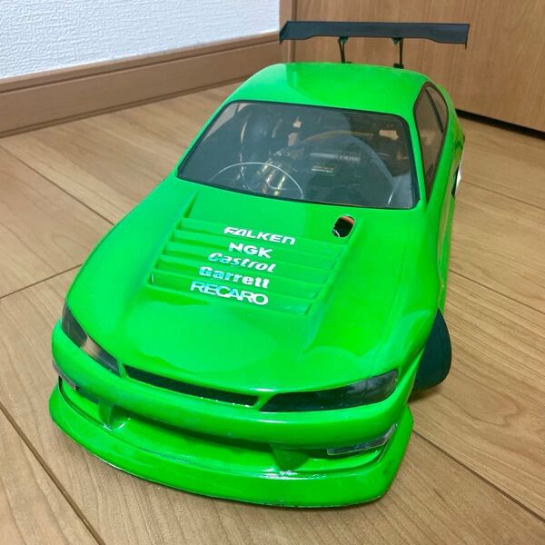 ★S14 シルビア ボディ ドリフト仕様 ドリパケ yd2 tt01tt02