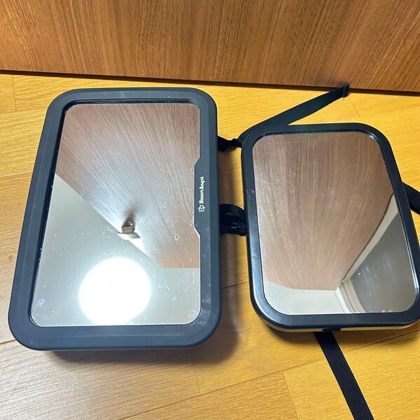 西松屋 ベビーミラー 車用ミラー 赤ちゃん用 鏡 後部座席用 2個セット