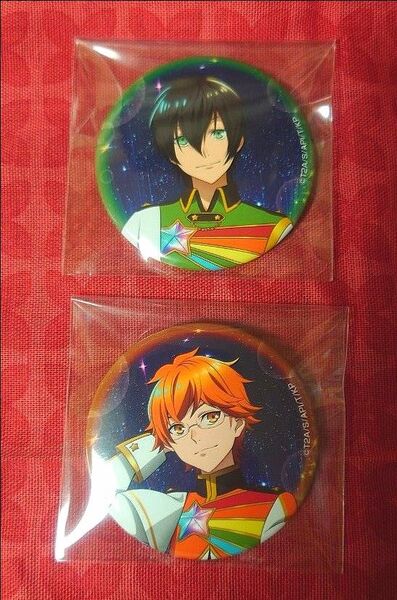 KING OF PRISM キンプリ キンドラ 劇場販売グッズ 缶バッジ 香賀美タイガ 十王院カケル 2点セット