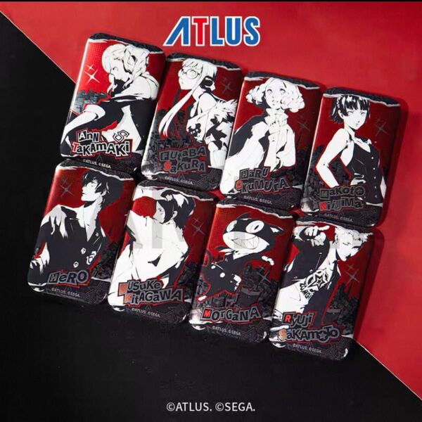 ペルソナ5 P5 P5R GuGuGuGu 中国 海外 限定 グッズ 缶バッジ A