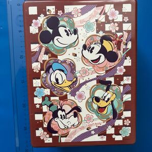 ディズニー 和風デザイン 缶ケース ミッキー
