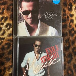 EXILE ATSUSHI アルバム2枚セット TAKAHIRO,三代目J Soul Brothers,今市隆二,登坂広臣,GENERATIONS,DEEP,COLOR,清木場俊介