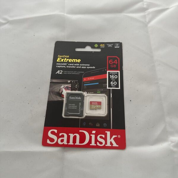 SanDisk microSDカード 64GB Extreme 新品未開封