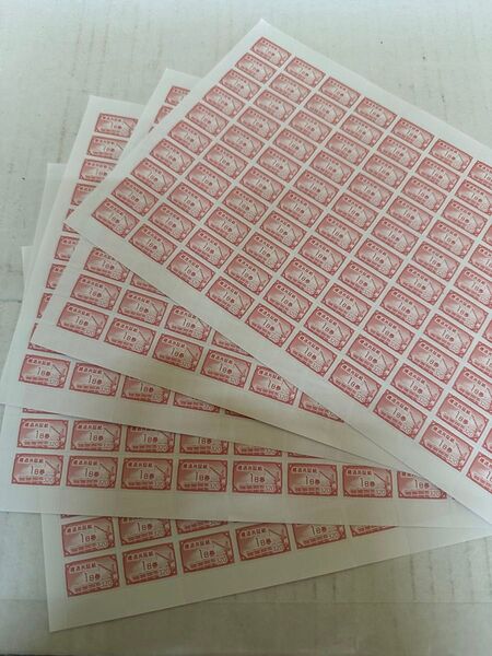 建退共証紙 320円 1日券 500枚 額面合計160,000円
