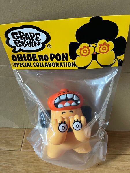 おひげのポン grape brain コラボ 限定 グレイプブレイン デザフェス デザインフェスタ61 ソフビ