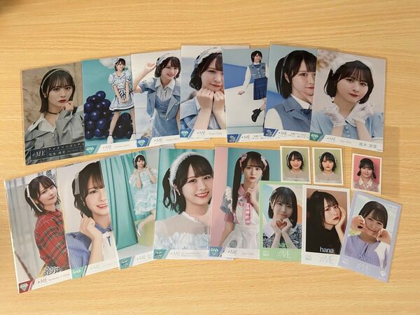 ノイミー 尾木波菜 生写真 ミニフォト IDフォト セット アイドル おぎはな