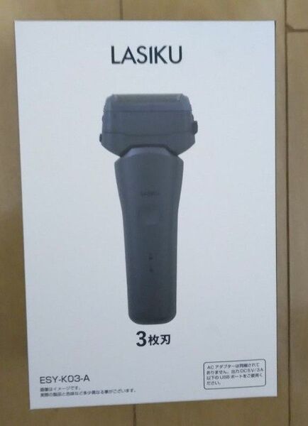 電気シェーバー髭剃り 山善 YAMAZEN ラシクシェーバー ESY-K03-A 3枚刃