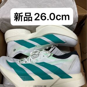 【新品未使用】adidas アディゼロ ADIOS PRO 4 アディオスプロ 4 26.0cm アディダス 青学カラー
