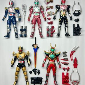 【ジャンク品】SHODO 仮面ライダーブレイド×5体セット