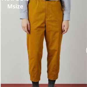 【翌日発送】FRAPBOISフラボア アクティブカラーパンツ マスタード M