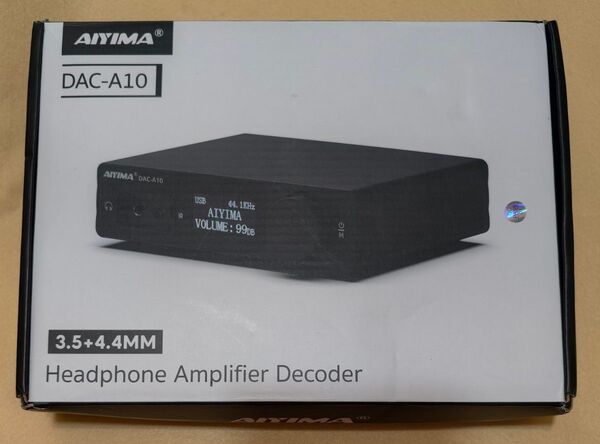 AIYIMA DAC A10 ヘッドホンアンプ リモコン付 3.5mmアンバランス/4.4mmバランス出力対応