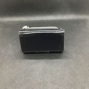 コードバン キーケース ブラック/ベージュ