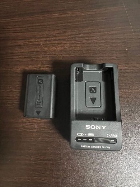 SONY ソニー BC-TRW NP-FW50 バッテリーチャージャー セット NP-FW50 充電器 バッテリーチャージャー