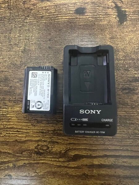 SONY ソニー BC-TRW NP-FW50 バッテリーチャージャー セット NP-FW50 充電器 バッテリーチャージャー