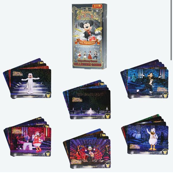 ビッグバンドビート BIG BAND BEAT コレクションカード 5枚×6セット コンプリートセット ディズニーシー