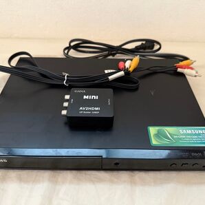 SAMSUNG リージョンフリーDVDプレイヤー AV to HDMI変換器付き