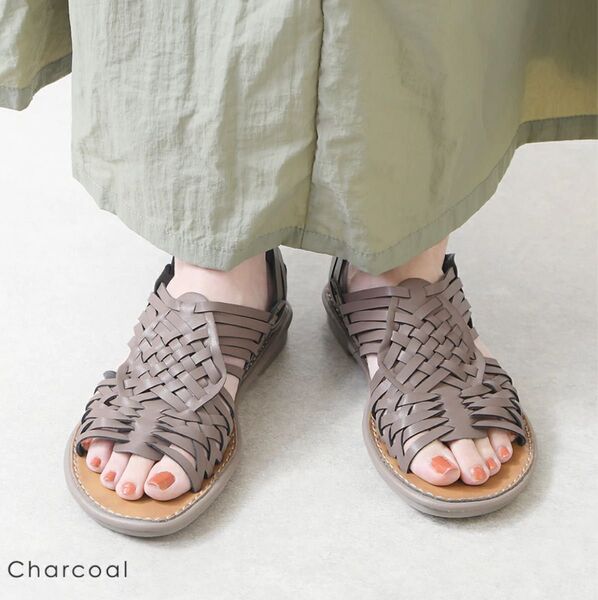 shop kilakila レディース グルカサンダル ローヒール ぺたんこ