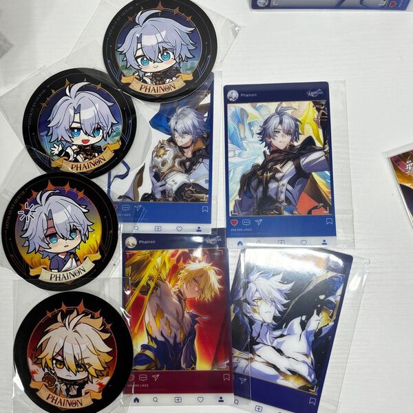 【崩壊スターレイル】ファイノン クリアカード コースター セット 8点
