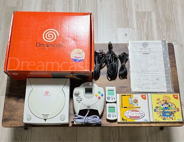 ドリームキャスト Dreamcast 本体 ブロードバンドアダプタ付 動作品