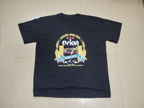 【未使用】沖縄 オリオンワールド Tシャツ ORION BEER オリオンビール 黒 XXL 2XL